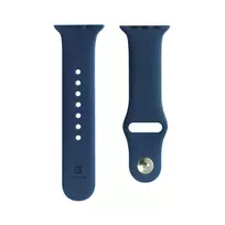 Evelatus Apple Watch 38/40/41mm Silicone Loop Watch Strap (132mm M/L) Blue