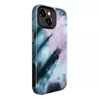 Evelatus Apple iPhone 15 Armor Case TPU+PC Customized Print Design Blue Pink