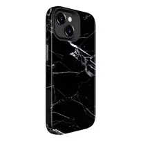 Evelatus Apple iPhone 15 Plus Armor Case TPU+PC Customized Print Design Marble Black