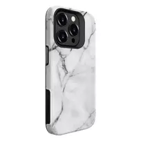 Evelatus Apple iPhone 15 Pro Armor Case TPU+PC Customized Print Design Marble White