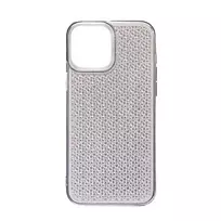 iLike Apple iPhone 14 Silicone Case Shine Transparent Black