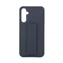 iLike Samsung Galaxy A34 5G Silicone Case with Stand Blue