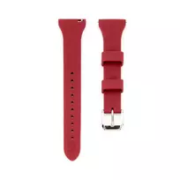 Connect 20mm T-buckle Silicone Loop Watch Strap (130mm M/L) Plum