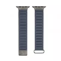Connect Watch 38/40/41mm laikrodžio apyrankė su kortikiniu užnugariu, sagtimi ir magnetiniu suspaudimu, indigo mėlyna
