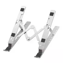 iLike STM1 Metal Foldable Notebook Stand for 10-17.3 inch Laptops - Silver