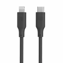 Evelatus USB-C to Lightning Silicone Cable 1.2m (MFI10CL) 60W / 20V 3A Black