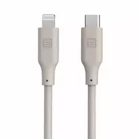 Evelatus USB-C to Lightning Silicone Cable 1.2m (MFI10CL) 60W / 20V 3A Warm Gray