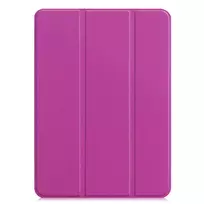 iLike Tab P11 11.5 2nd Gen TB350 Tri-Fold Eco-Leather Stand Case Purple