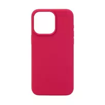 Evelatus Apple iPhone 15 Pro Max Premium MagSafe Soft Touch Silicone Case New Function Rose Red