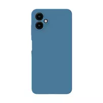 Evelatus Samsung Galaxy A05 Premium Soft Touch Silicone Case Midnight Blue