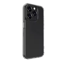 Evelatus Apple iPhone 15 Pro Max Military Shockproof Silicone Case TPU Transparent