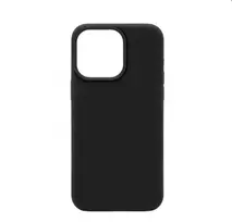 Connect Apple iPhone 15 Pro Max Premium MagSafe Soft Touch Silicone Case New Function Black