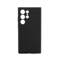 Connect Samsung Galaxy S24 Ultra Premium Quality Magnetic Soft Touch Silicone Case Black