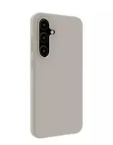 Evelatus Samsung Galaxy A15 Premium Soft Touch Silicone Case Silver