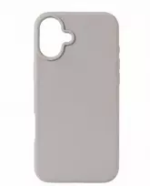 Evelatus Samsung Galaxy A55 Premium Soft Touch Silicone Case Silver