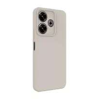 Connect Xiaomi Redmi Note 13 4G Premium Quality Soft Touch Silicone Case Silver