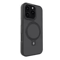 Evelatus Apple iPhone 16 Pro Max Shield Case MagSafe & Stand Matte Black