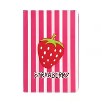 iLike Galaxy Tab A9 Plus 11 planšetinio kompiuterio dėklas Strawberry