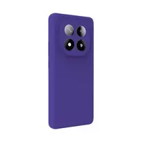 Evelatus Xiaomi Redmi Note 14 Pro 4G / Poco X7 Premium Magnetic Soft Touch Silicone Case Purple