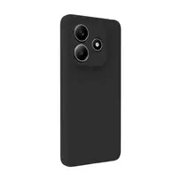 Evelatus Xiaomi Redmi Note 14 Premium Magnetic Soft Touch Silicone Case Black
