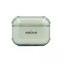 Evelatus Apple AirPods Pro 2 TPU Protective Case Shine Transparent