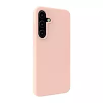 Evelatus Samsung Galaxy S25 Premium Magnetic Soft Touch Silicone Case Pink Sand