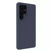 Evelatus Samsung Galaxy S25 Ultra Premium Magnetic Soft Touch Silicone Case Dark Blue