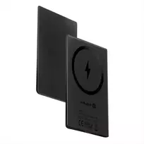 Evelatus 3000mAh Power Bank Super Slim With Wireless Charging EVEP03PBSSB Black