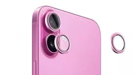 Evelatus Apple iPhone 16 / 16 Plus Camera Lens Protector Armor Pink