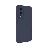 Evelatus Samsung Galaxy S25 Edge Premium Magnetic Soft Touch Silicone Case Midnight Blue