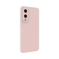 Evelatus Samsung Galaxy S25 Edge Premium Magnetic Soft Touch Silicone Case Pink Sand