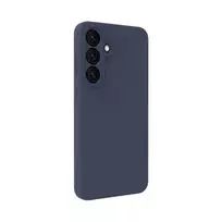 Evelatus Samsung Galaxy S25 FE Premium Magnetic Soft Touch Silicone Case Dark Blue