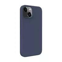 Evelatus Apple iPhone 14 / 13 Premium Magnetic Soft Touch Silicone Case Dark Blue