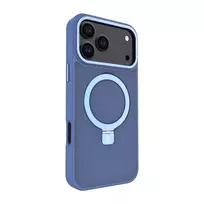 Evelatus Apple iPhone 17 Pro Max Shield Case With MagSafe & Stand Matte Blue