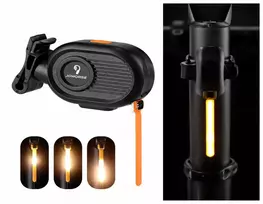 iLike JOWORSE Įkraunamas COB LED Dviračio Galinis Žibintas, USB-C Užpakalinis Dviračio Saugos Žibintas, 300mAh Atsparus Vandeniui Įspėjamasis Žibintas