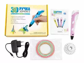 iLike 3D rašymo rašiklis su LCD ekranu | Daugiaspalvis 3D spausdintuvo rašiklis mėlynas