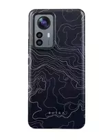 iLike Xiaomi 12/12X Burga Drifting Shores - Line Art Tough Case