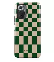 iLike Xiaomi Redmi Note 10 Pro Burga Ivy League Tough Case – žalias, baltas, auksinis