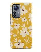 iLike Xiaomi 12/12X Burga Sunday Market Tough Case - Multicolour Floral Design