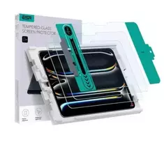 iLike ESR grūdinto stiklo apsauginis ekrano stiklas, skirtas iPad Pro 11 colių 2024 – 2 vnt. permatomas