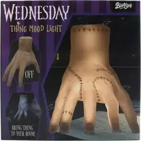 Thumbs Up! Wednesday Addams 'Thing' Hand Desk Lamp - USB Powered LED, Warm White, PVC/ABS
