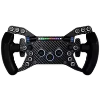 Base Performance Simulators FW1 Formula Wheel Simracing Steering Wheel, RGB - Black/Carbon