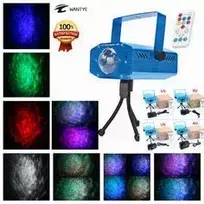KL Mini Laser Stage Lighting Projector CB01 Raudoni ir žali taškai Mėlyna