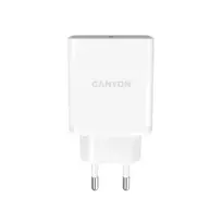 Canyon sieninis įkroviklis H-20 su USB-C 20W Baltas