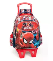 Marvel Premium 2-in-1 kuprinė berniukams „Ultimate Spiderman 3D Deluxe XL“ raudona