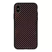GreenGo Apple iPhone XS Max Carbon Glass Case Black
