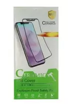 iLike Hard Ceramic Tempered Glass Screen Protector for Apple iPhone 7 / 8 / SE (2020) / SE (2022) - Black