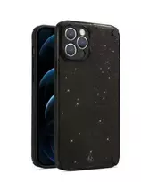 iLike Apple iPhone 12 Pro Max Armor Glitter Case Black