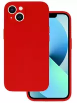 Vennus Samsung Galaxy A22 5G Silicone Lite Back Cover Red