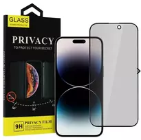 iLike Apple iPhone 14/13/13 Pro/16E Grūdintas stiklas su privatumo filtru, juodas